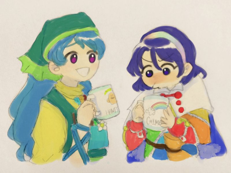 ayalog_th64's tweet image. 作品的にニューカマーな神ズで集まって会話してほしさはある(過去絵)