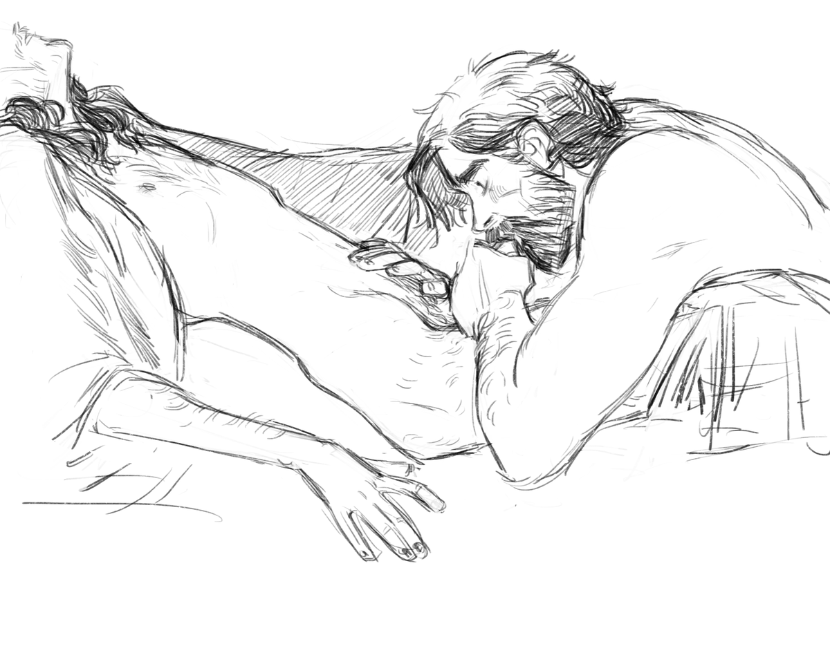 #jayvik #bottomjayceweek
a follow-up sketch to match the theme better hehe