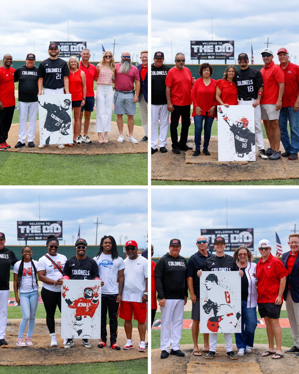 Thank you to our 8️⃣ seniors for their dedication to Colonel baseball on the field, in the classroom, and in the community!