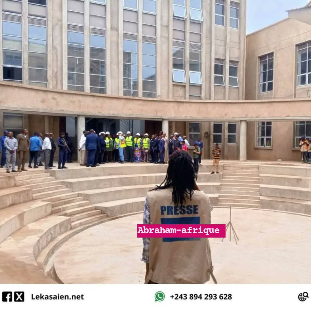 LebonMulumba's tweet image. Le chantier de l&apos;Université de Kananga (UNIKAN) est déjà en phrase de finition (photos de ce samedi 10/5/2025).

Lebon Abraham Mulumba