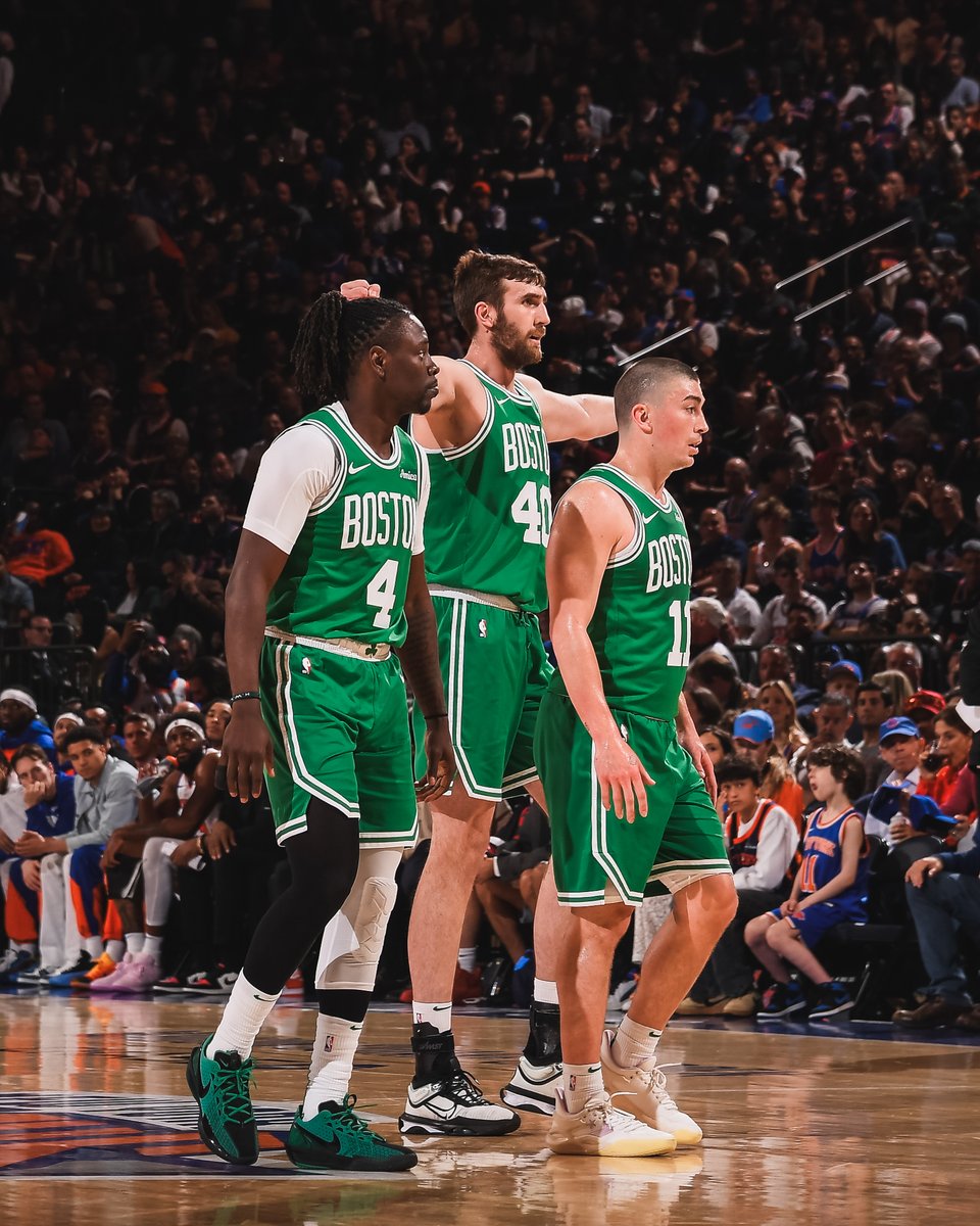 celtics's tweet image. Sticking together through it all ☘️