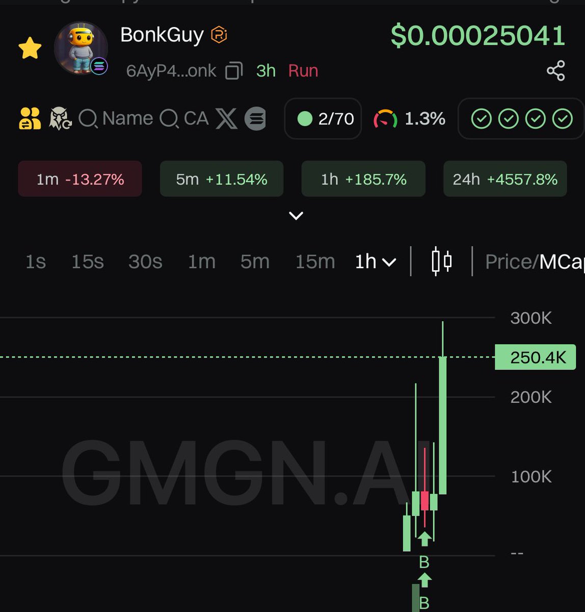 Good tek 
Just be a chill bonk guy 
@DegenWorkShop 

6AyP4w1cZmtnLKb7fg5NeAu1G8tknWy2fexJ2X61bonk