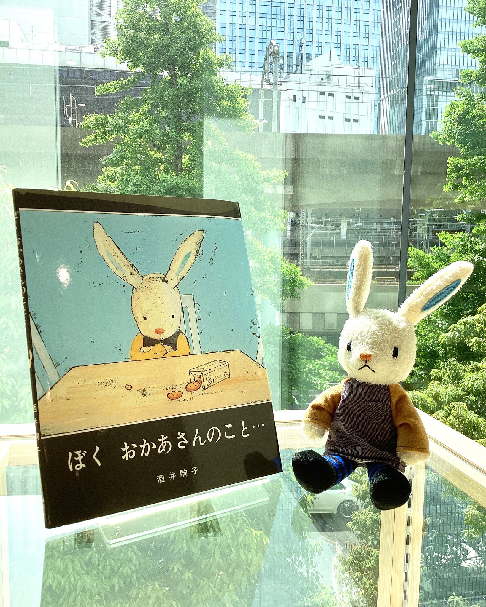 酒井駒子 ぬいぐるみ ウサギ ぼく おかあさんのこと・・・ 15．絵本