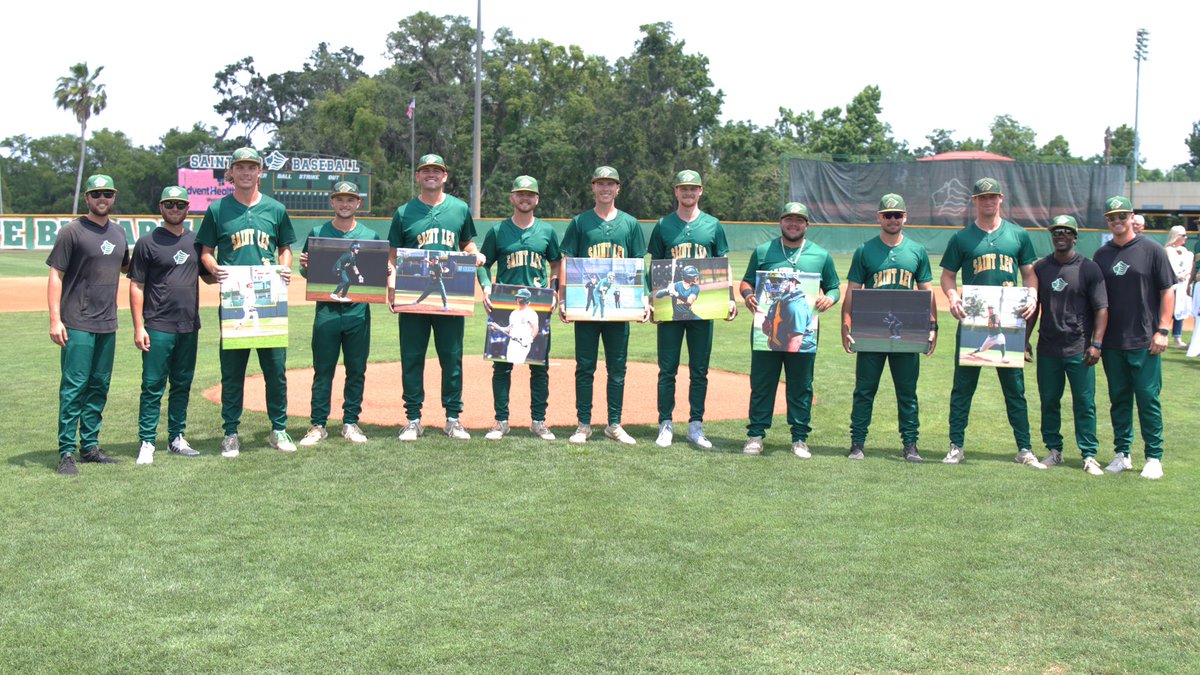 In its final game of the season, @saintleobase collected a 4-2 win over #1 Tampa on Saturday afternoon to send the seniors out on a dub!!

📰bit.ly/453XDnR

#GOLIONS 🦁 | #SAINTLEO1PRIDE🦁