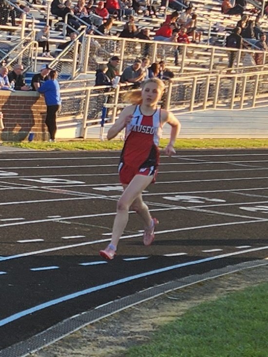 Wauseon Girls Distance T&amp;F Ella Rhoades is the 3200M champion at the John Ramsey Invitational.  Great run!