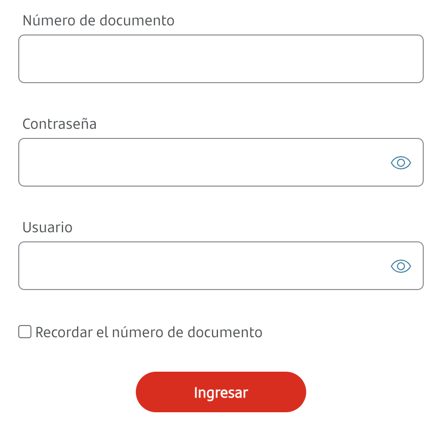 Me imagino la dureza de la cabeza de los del Santander que se niegan a pedir usuario y contraseña como todo el mundo... POR QUE ASIIIII