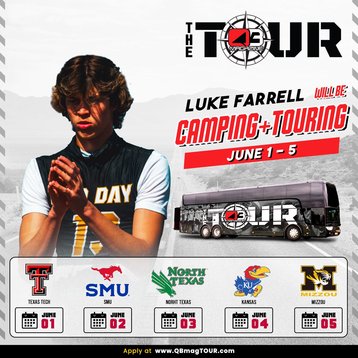 Mike Giovando (@elev8qbacademy) on Twitter photo 2027 QB Luke Farrell from Gilbert, AZ, has offers from Arizona, Washington, Oregon St., Minnesota, Kentucky, Utah, & Ole Miss. He is headed to more colleges with <a href="/quarterbackmag/">Quarterback Magazine</a> this June 1-5.
<a href="/LukeFarrell_QB/">Luke Farrell 3⭐️</a> 2027 QB Luke Farrell from Gilbert, AZ, has offers from Arizona, Washington, Oregon St., Minnesota, Kentucky, Utah, & Ole Miss. He is headed to more colleges with <a href="/quarterbackmag/">Quarterback Magazine</a> this June 1-5.
<a href="/LukeFarrell_QB/">Luke Farrell 3⭐️</a>