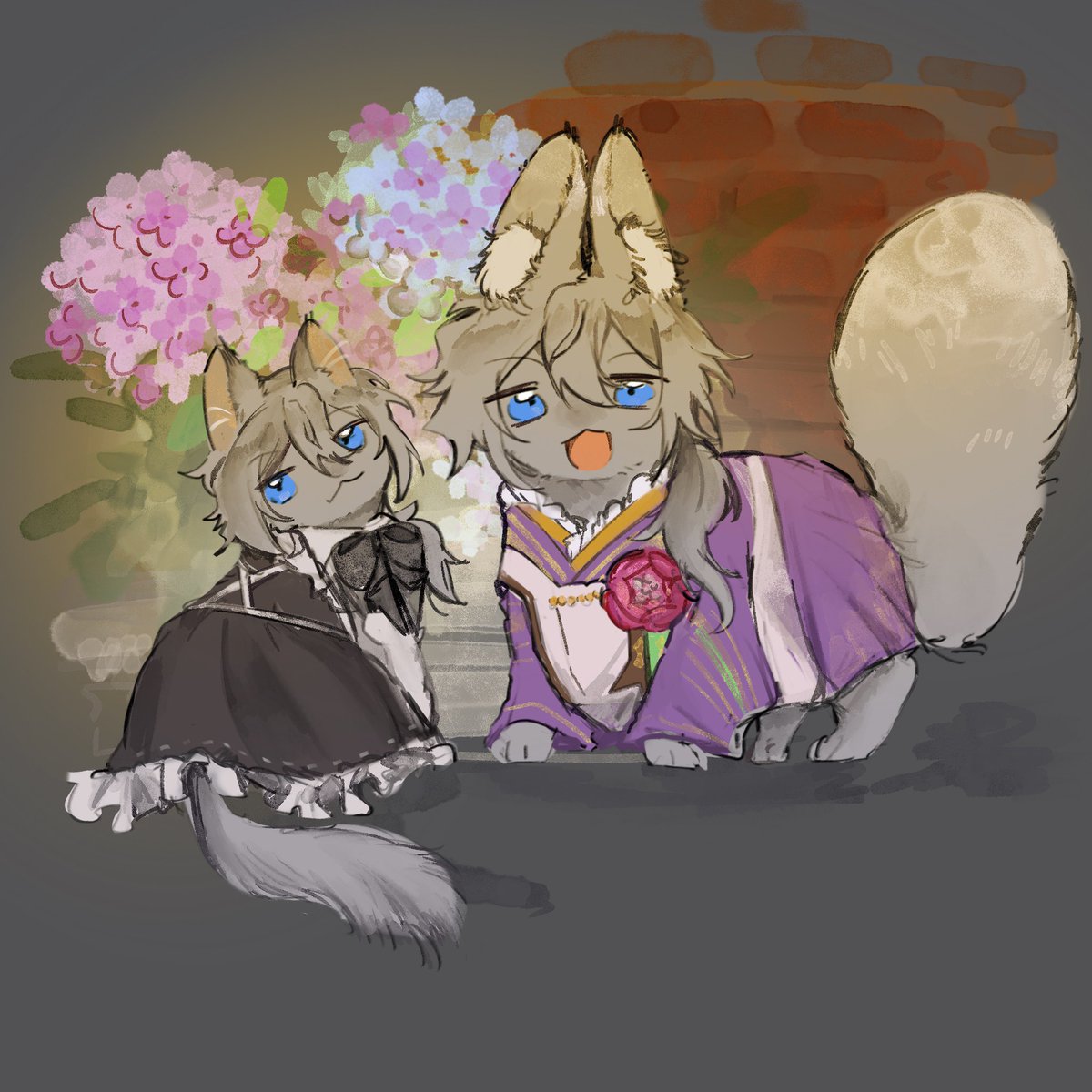 🦊🐱🍽️
遲到的女僕日