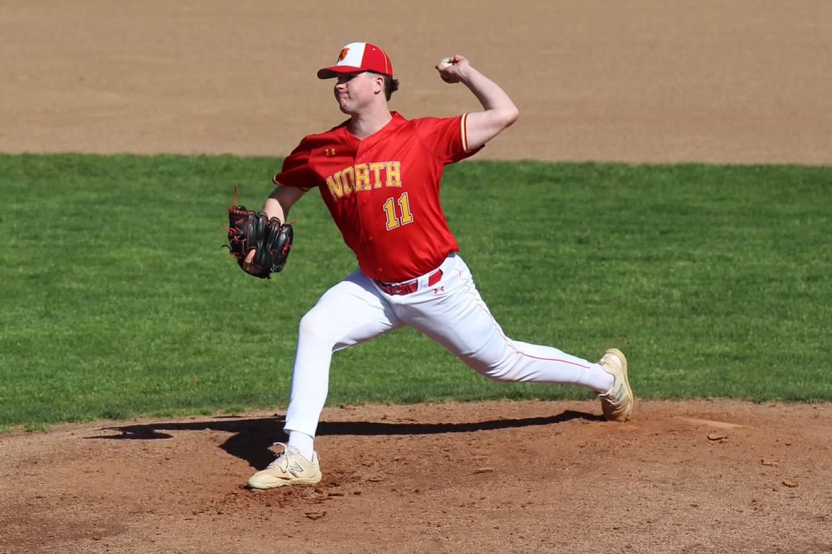 Senior Year Stats 
IP:36.2 
Record: 5-1 
K:56 BB: 22 
ERA: 1.527
BAA: .225

Thank you North Catholic baseball!