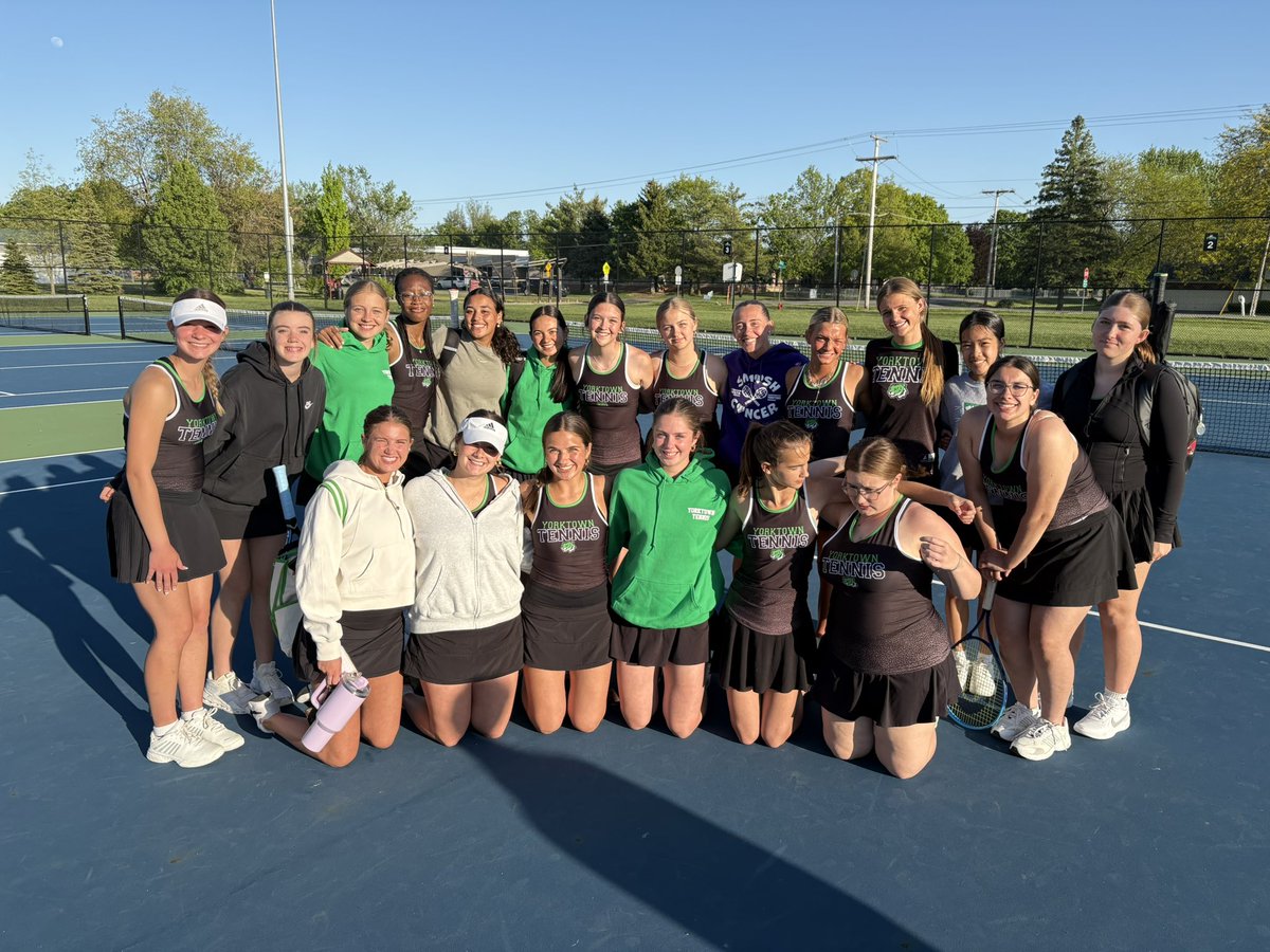 Yorktown Tennis (@yhsgirlstennis) on Twitter photo 
