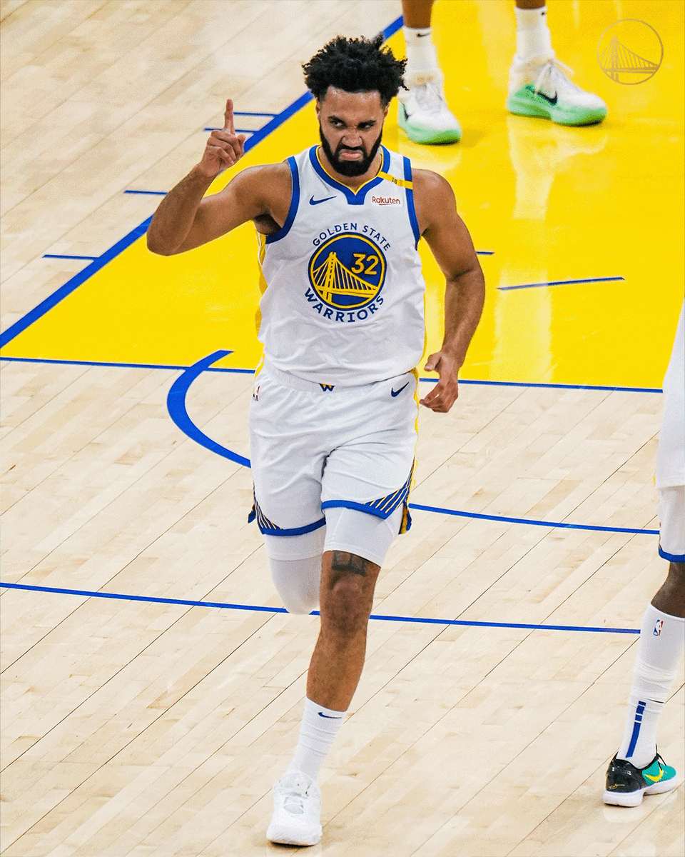 First career playoff start for TJD 💪