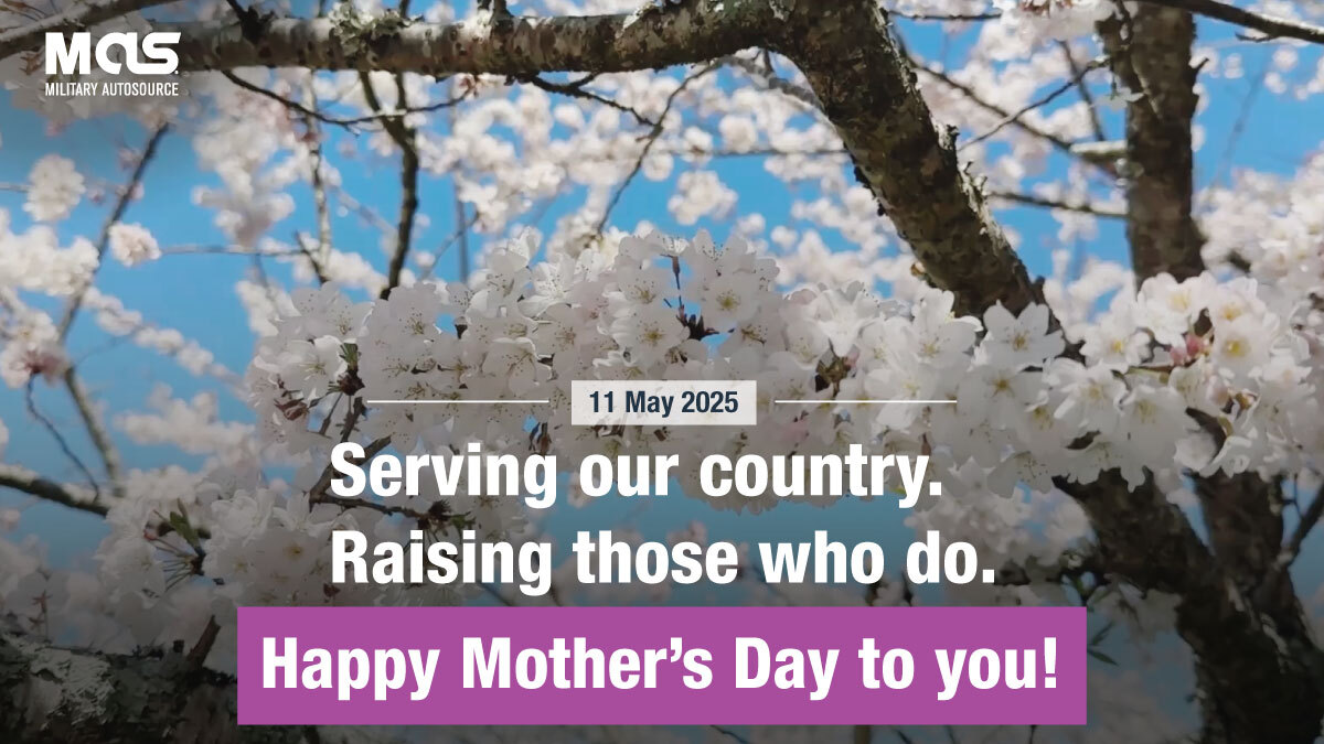 This Mother’s Day, we honor the women who wear the uniform and the women who raised those who do.

The team at Military AutoSource appreciates your service, sacrifice, and love. Enjoy your day!
#mothersday #mom #militaryautosource #MAS militarylife #militaryfamily