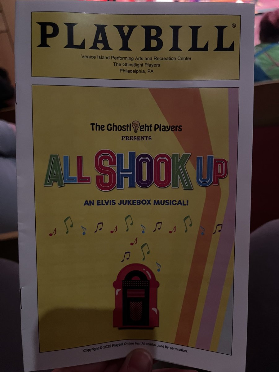 Tonight’s entertainment: reliving songs of my childhood thanks to my parents! Supporting my amazing spouse in Manayunk. #supportthearts