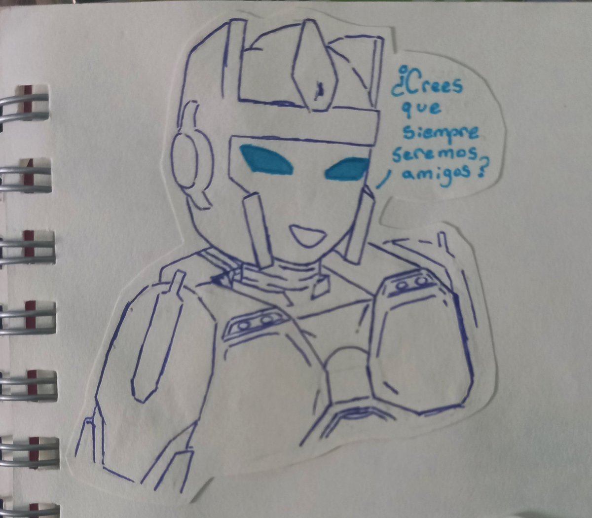 _SkyVren_'s tweet photo. O: Hey Dee, do you think we'll always be friends? 
D: If you don't die because of old files... 
D: Sure. 
O: And in other universes? D: I think so...
En ingles manos,porque?,porque si
#trasnformers #trasnformersone #art #Dpax #OrionPax #D16 https://t.co/yNpOZGlwQg