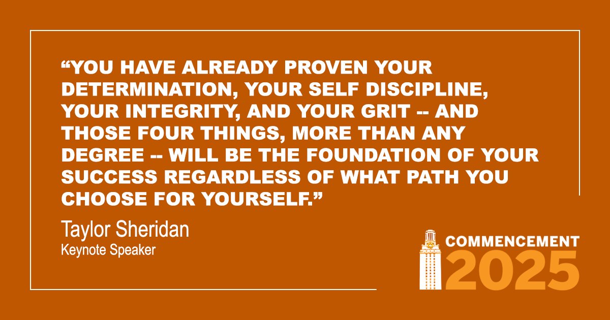 Tune in to watch more of the 142nd Commencement live: utex.as/commencement-2…