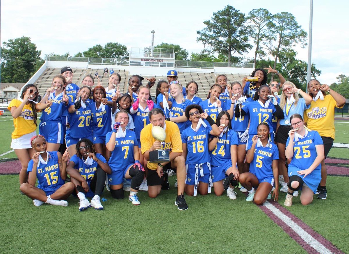 Ansley Brent (@ansleybrenttv) on Twitter photo HISTORY MADEπ Congratulations to the first EVER <a href="/misshsaa/">MISSHSAA</a> Girls Flag Football State Champions, St. Martin High School!π <a href="/CoachPav/">Charlie Pavlus</a> <a href="/StMartinHighSc1/">St. Martin High School</a> <a href="/bshields0244/">Brandon Shields</a> HISTORY MADEπ Congratulations to the first EVER <a href="/misshsaa/">MISSHSAA</a> Girls Flag Football State Champions, St. Martin High School!π <a href="/CoachPav/">Charlie Pavlus</a> <a href="/StMartinHighSc1/">St. Martin High School</a> <a href="/bshields0244/">Brandon Shields</a>