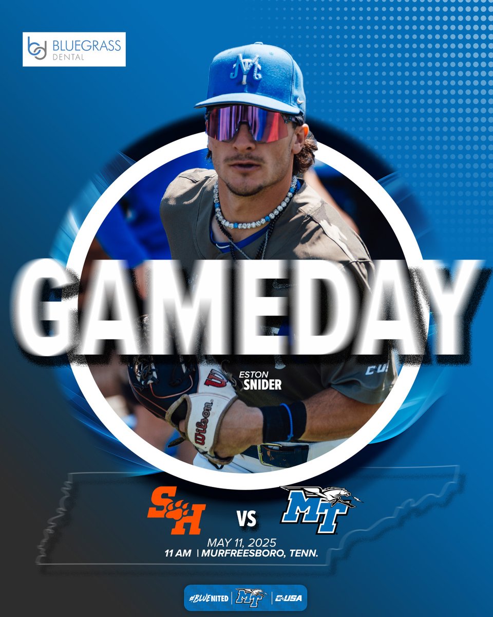 Today is for the seniors!

🆚 Sam Houston
📍 Murfreesboro, Tenn.
🏟️ Reese Smith Jr. Field
⏰ 11 a.m. CT
📊 goblueraiders.co/BSBStats
📻 goblueraiders.co/BSBListen
📺 goblueraiders.co/BSBWatch

#BLUEnited | #BlueCrew