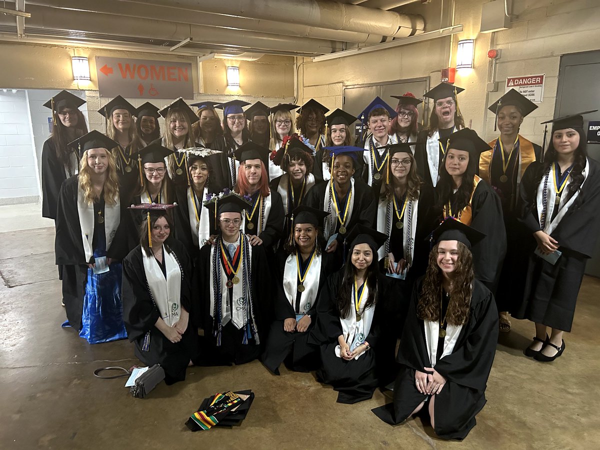 CMA Class of 2025 now has college graduates in the house!!!!.....a week before they become high school graduates! Congratulations to you all!