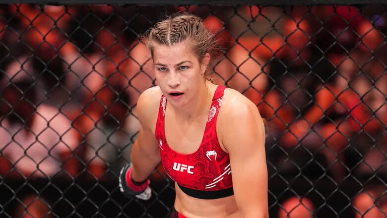 Jasmine Jasudavicius only started training MMA at the age of 26 with no previous background in combat sports 😳 

#UFC315