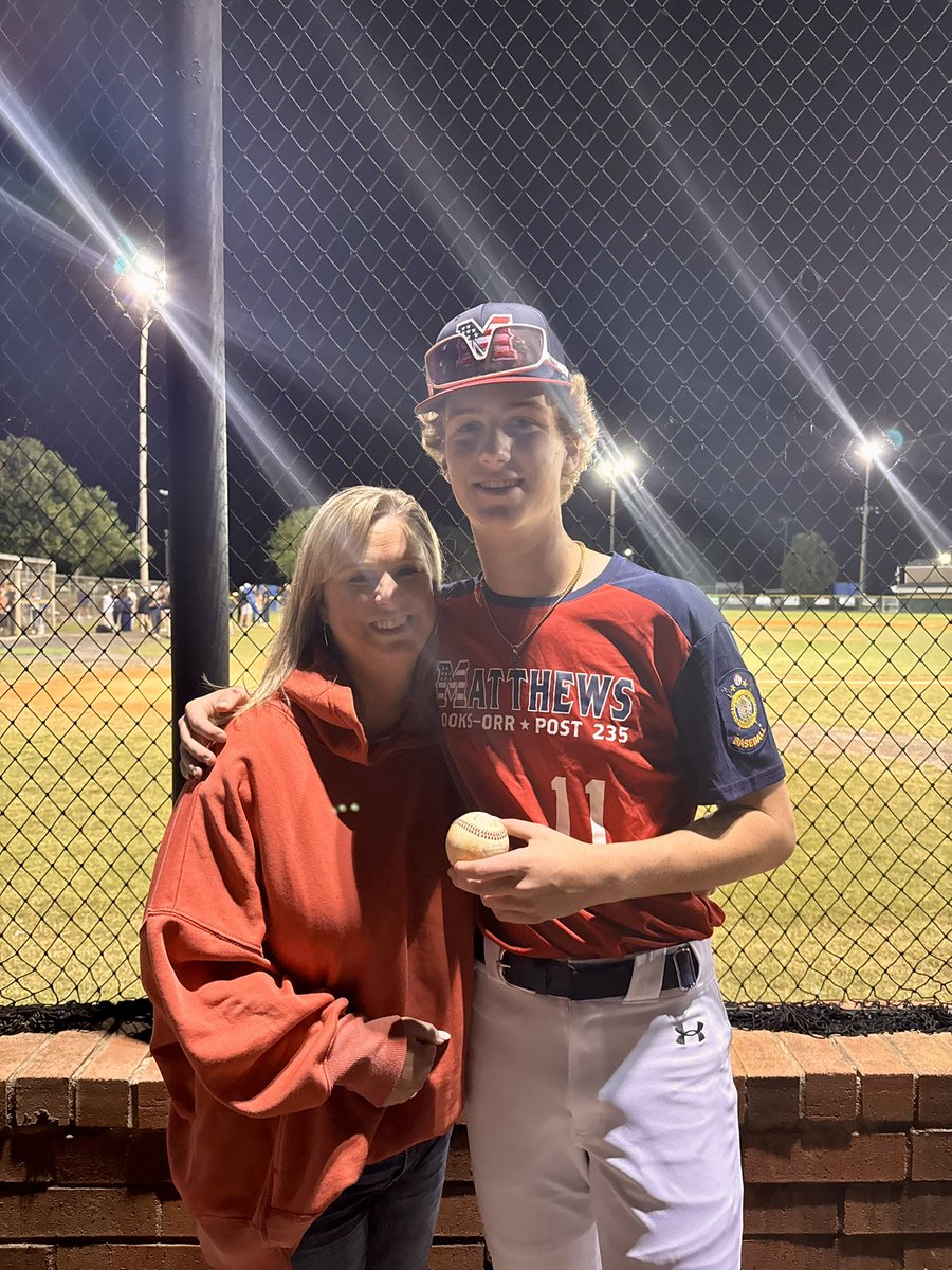 A 💣 for his mom on her birthday!  <a href="/Post235baseball/">Hooks-Orr Matthews Post 235 Baseball</a>