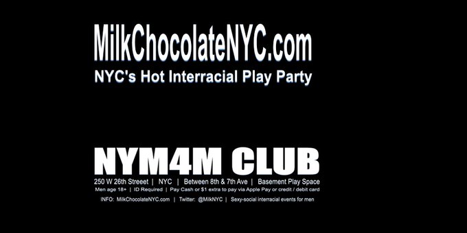 @MilkChocolateNYC (@milknyc) on Twitter photo SUN, May 11th, 6pm - 10pm+. <a href="/MilkNYC/">@MilkChocolateNYC</a> @InterracialMEAT
“Jockstraps or Less” #gayinterracial #gaysexparty.
INFO: milkchocolatenyc.com/nyc
#gaynyc #blacktops #gayasians #bbbh #hungTops #gaybathouse #gayphilly #twunk #gaylatinos #gaybj #gaybros #BlatinoMiXXX #hunglatinotop SUN, May 11th, 6pm - 10pm+. <a href="/MilkNYC/">@MilkChocolateNYC</a> @InterracialMEAT
“Jockstraps or Less” #gayinterracial #gaysexparty.
INFO: milkchocolatenyc.com/nyc
#gaynyc #blacktops #gayasians #bbbh #hungTops #gaybathouse #gayphilly #twunk #gaylatinos #gaybj #gaybros #BlatinoMiXXX #hunglatinotop