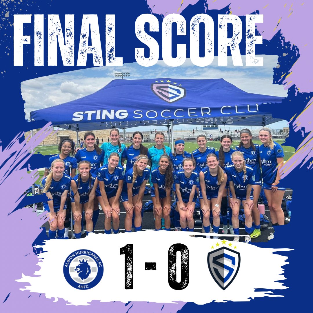 AHFC 09G ECNL (@albion09gecnl) on Twitter photo Punched our ticket to the <a href="/ECNLgirls/">ECNL Girls</a> Champions League today with a 1-0 win on the road! 🎟️ 👊
<a href="/ahfcsoccer/">Albion Hurricanes FC</a> <a href="/PrepSoccer/">Prep Soccer ⚽️</a> <a href="/PrepSoccerTX/">Prep Soccer Texas</a> <a href="/ImYouthSoccer/">ECNL/GA/Recruiting/College Soccer</a> <a href="/ImCollegeSoccer/">College Soccer Truth ™</a> <a href="/TopDrawerSoccer/">TopDrawerSoccer</a> <a href="/TheSoccerWire/">SoccerWire</a> Punched our ticket to the <a href="/ECNLgirls/">ECNL Girls</a> Champions League today with a 1-0 win on the road! 🎟️ 👊
<a href="/ahfcsoccer/">Albion Hurricanes FC</a> <a href="/PrepSoccer/">Prep Soccer ⚽️</a> <a href="/PrepSoccerTX/">Prep Soccer Texas</a> <a href="/ImYouthSoccer/">ECNL/GA/Recruiting/College Soccer</a> <a href="/ImCollegeSoccer/">College Soccer Truth ™</a> <a href="/TopDrawerSoccer/">TopDrawerSoccer</a> <a href="/TheSoccerWire/">SoccerWire</a>