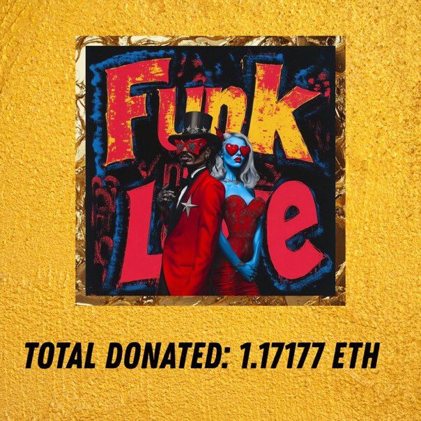 Funk n’ Love mint raised $2985 to fight human trafficking via <a href="/TheExodusRoad/">The Exodus Road</a> 

Thank you <a href="/blu_is_you/">Blü</a>  <a href="/Bootsy_Collins/">Bootsy Collins</a> 
WE are so proud of you🤗

 <a href="/0xFlick/">flick (CTV + CSFS + OP_CAT) 🌈</a> for the valuable dev work 
<a href="/IAMNAX23/">IAMNAX</a> for art

Also BIG thanks to the web3 community 

This is what it means to be a Fame Lady
