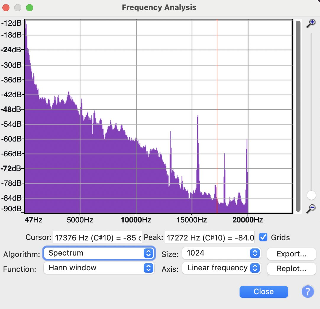 it's an incredible feeling to save video that was recorded with artifacts (e.g. high pitch noise)

audacity / @ffmpeg  filters feel like wizardry