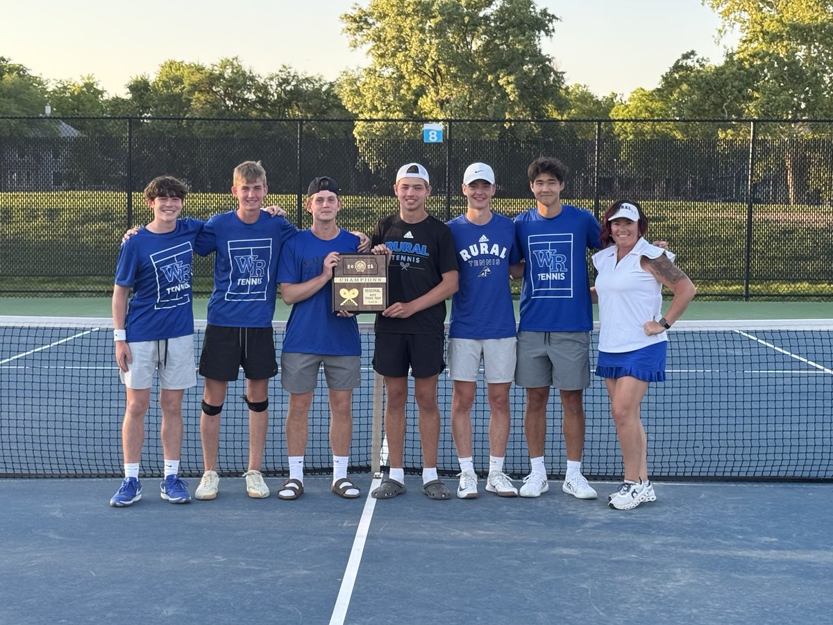 Regional Champs!!!  ⁦<a href="/TennisWrhs/">WRHS TENNIS</a>⁩