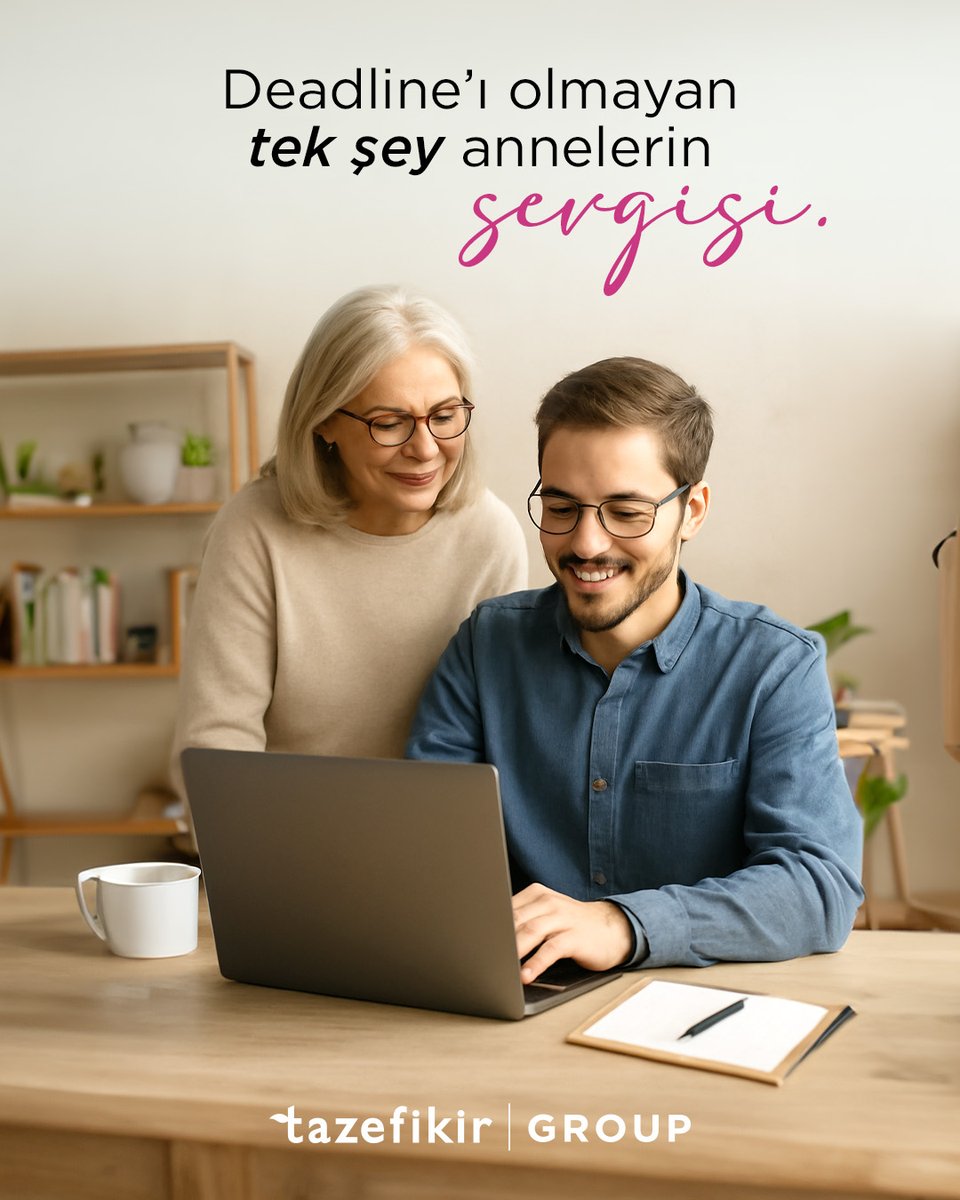 Deadline’ı olmayan tek şey annelerin sevgisi.

Tüm annelerin Anneler Günü kutlu olsun! ❤️

#Tazefikir #İmzaTazefikir #AnnelerGünü