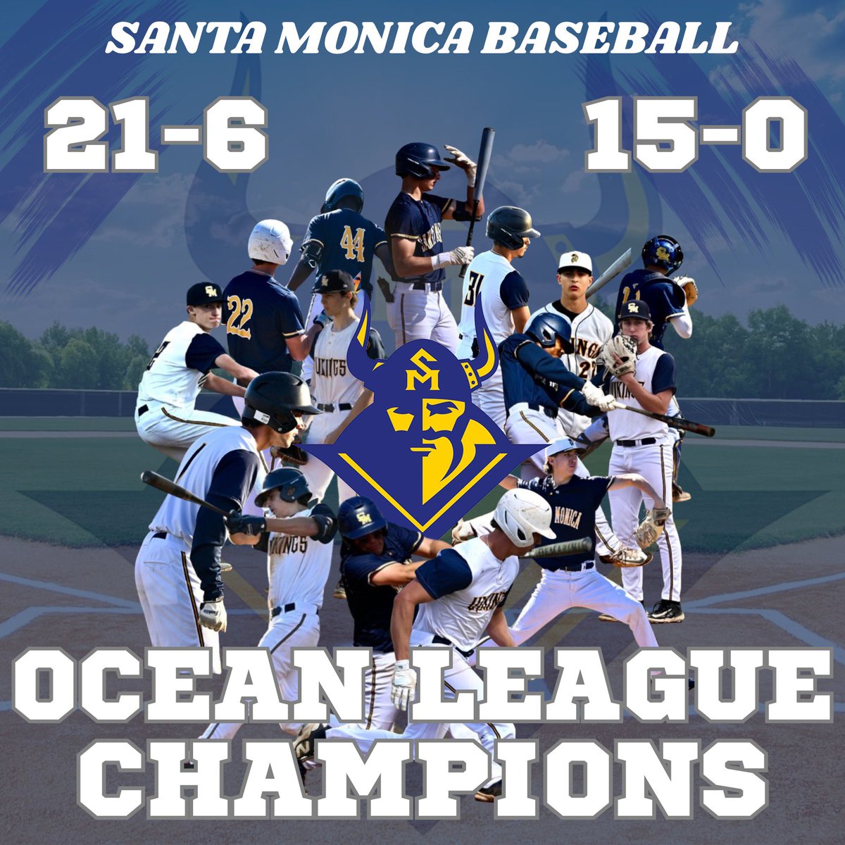 Wrapping up regular season Ocean league champs! Exited for playoffs.
Stats on the year:
84 PA
.397 BA
.512 OBP
27 Hits
8 XBH
(5 2B 2 3B 1 HR)
<a href="/SOCALCUBSBB/">Don Moriarity (GM)</a> 
<a href="/NextLVLProspect/">Next Level Prospects</a> 
<a href="/SAMO_Baseball/">SAMOHI Vikings Baseball</a>