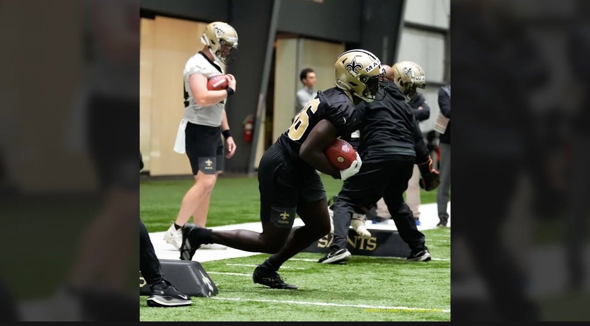 Langston University’s very own Travis Martin making strides at the New Orleans Saints Rookie Mini Camp! #LUBOYS