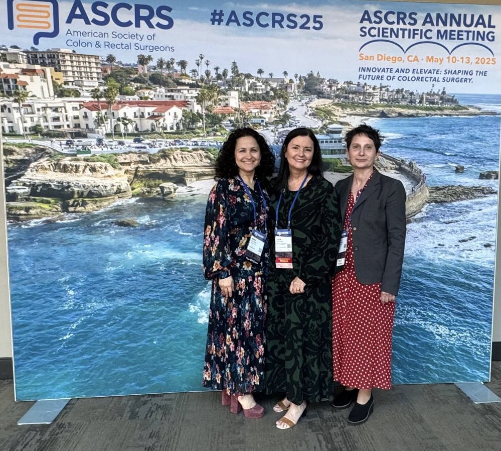 Anna Spivak (@annaspivs) on Twitter photo Congrats <a href="/luciacolorectal/">Lucia Oliveira,MD,PhD</a> on becoming an honorary fellow <a href="/ASCRS_1/">ASCRS_1</a>
<a href="/SWexner/">Steven D Wexner MD, PhD</a> <a href="/drtracyhull/">Tracy Hull</a> <a href="/LilianaBordei/">Liliana Bordeianou, MD, FACS, FASCRS</a>
#ascrs25 Congrats <a href="/luciacolorectal/">Lucia Oliveira,MD,PhD</a> on becoming an honorary fellow <a href="/ASCRS_1/">ASCRS_1</a>
<a href="/SWexner/">Steven D Wexner MD, PhD</a> <a href="/drtracyhull/">Tracy Hull</a> <a href="/LilianaBordei/">Liliana Bordeianou, MD, FACS, FASCRS</a>
#ascrs25