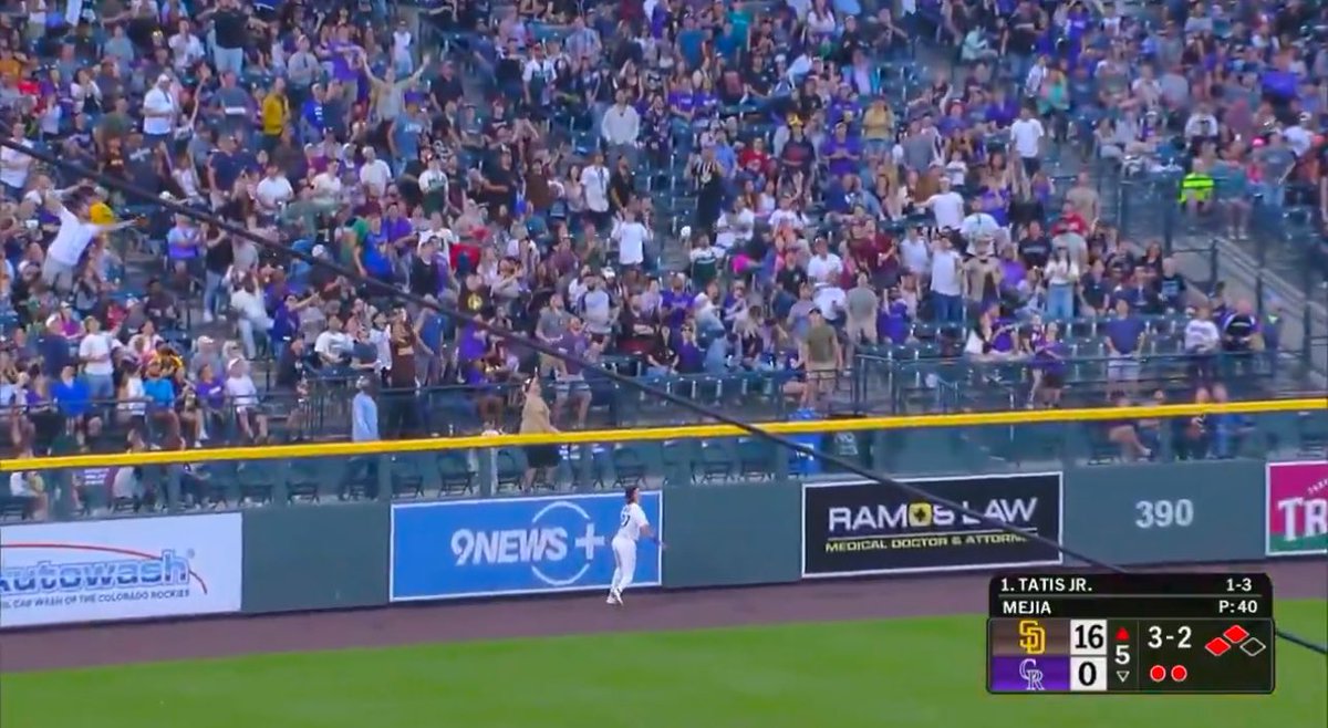 What’s interesting about this video isn’t that the Rockies are losing 19-0, but that many fans are still at a game where their team is losing 19-0.