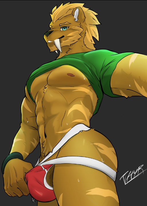 Thyr_art's tweet photo. showing off the goods after a nice work out~ https://t.co/umBYkENvPX