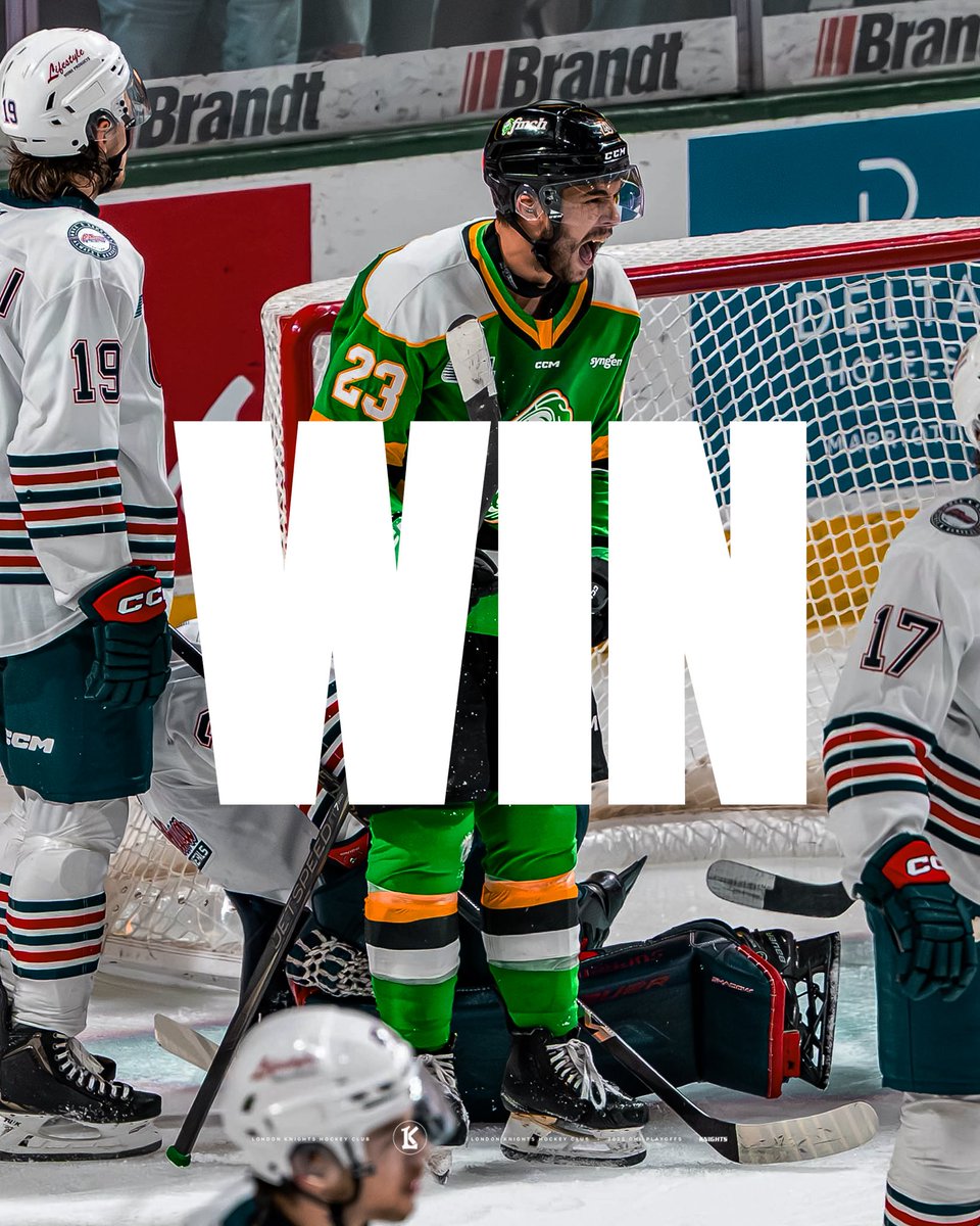 LondonKnights's tweet photo. SERIES TIED.
#OHLChampionship https://t.co/nm38pmRTRK