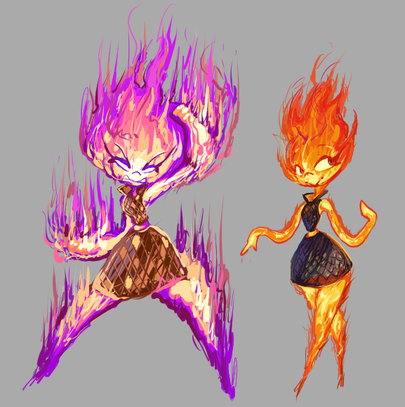 SkoomBaBoom's tweet photo. That flame lady from that one Pixar movie https://t.co/NUFQHDgbAH