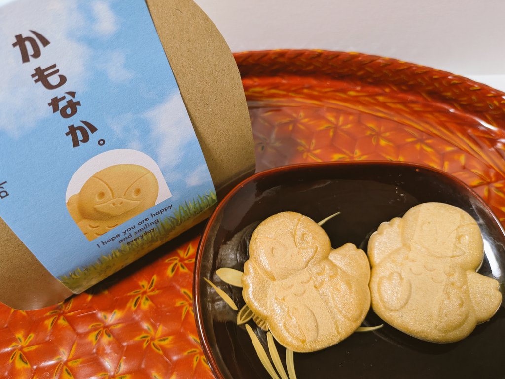norise_o's tweet photo. 所用で小郡へ。
「かもなか。」可愛い���
#小郡市  #御菓子処やかべ #鴨  #かもなか。 #珈琲まんじゅう #傍ら #お菓子とうふ  #佐賀福岡 #和の習い事 https://t.co/Diwn948Agb