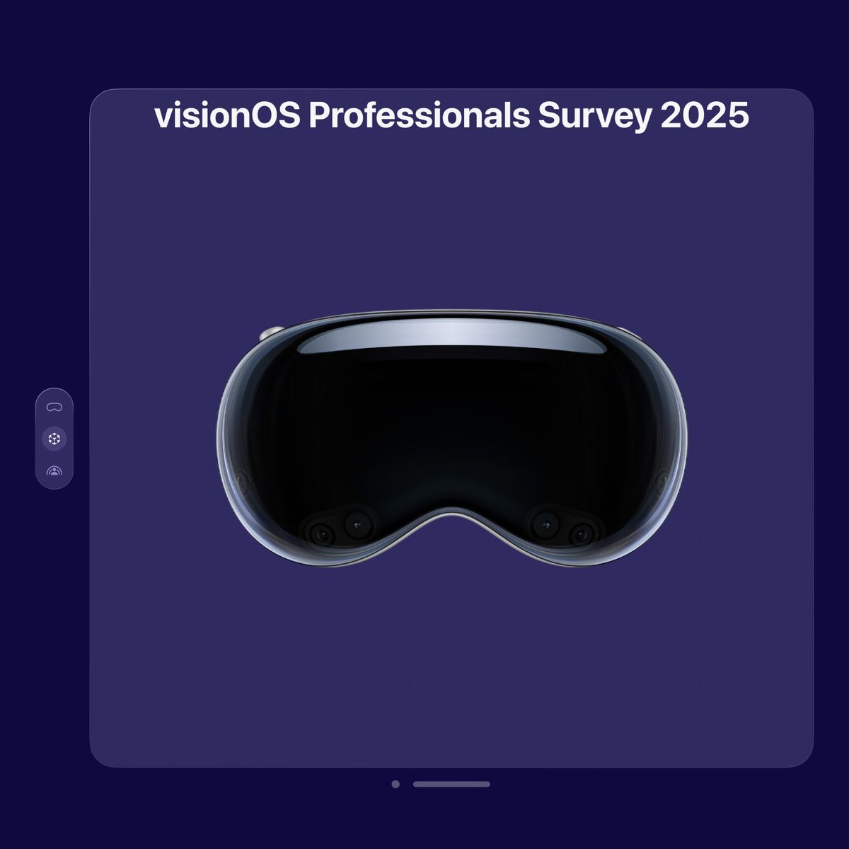 🚀 We just launched the VisionOS Professionals Survey 2025!

Hey Vision Pro community 👋

Almost two years after the Vision Pro announcement, it feels like the right time to take a step back and get a better sense of where the visionOS ecosystem stands — what’s working, what’s