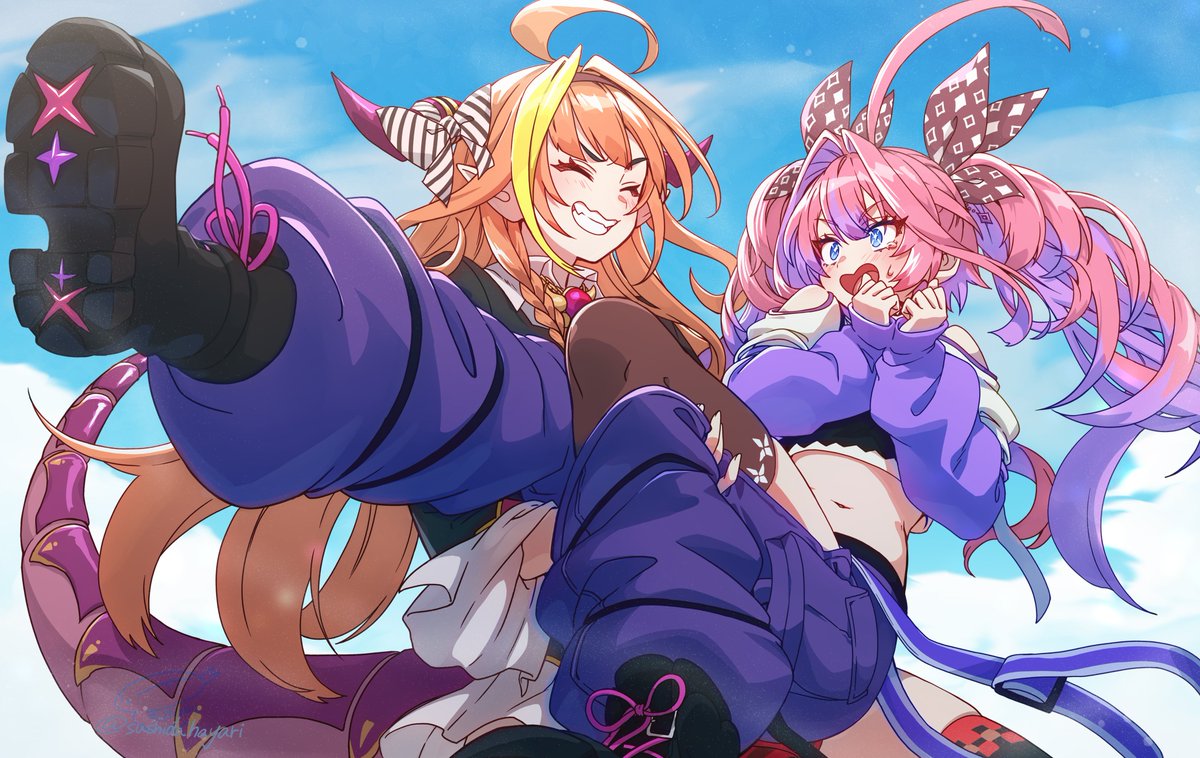 私が見た幻覚のイラストです、ご査収何卒よろしくお願いいたします。
お薬は大丈夫です

#みかじ絵 #ヴィヴィメイク