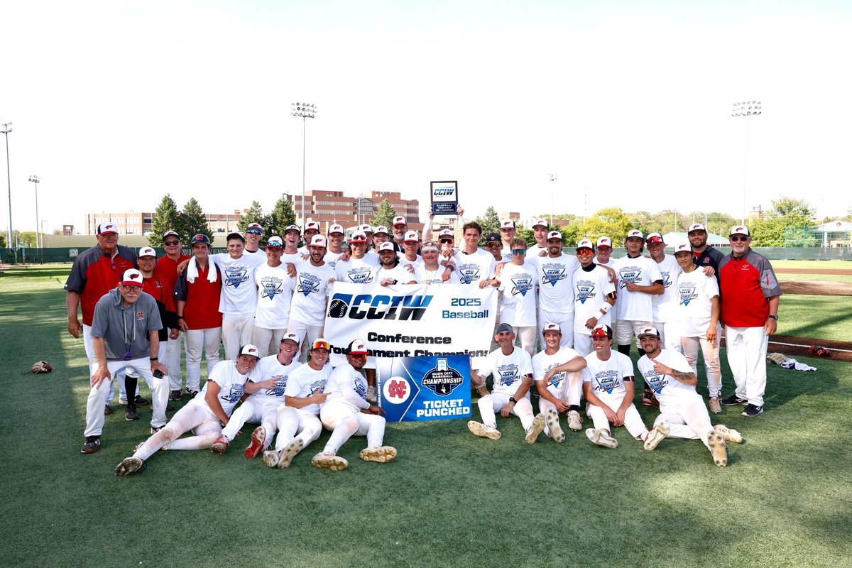 NCC Cardinals (@ncc_athletics) on Twitter photo Baseball Downs IWU 11-7 To Win 11th CCIW Tournament
📰: northcentralcardinals.com/news/2025/5/10…
<a href="/nccbaseball/">NCC Baseball</a> | #WeAreNC #W2W #d3baseball Baseball Downs IWU 11-7 To Win 11th CCIW Tournament
📰: northcentralcardinals.com/news/2025/5/10…
<a href="/nccbaseball/">NCC Baseball</a> | #WeAreNC #W2W #d3baseball