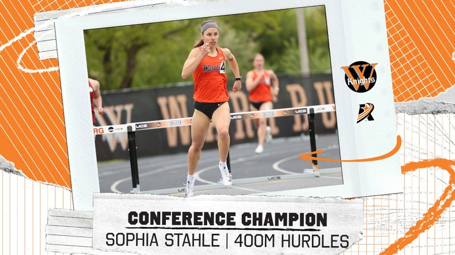 WartburgKnights's tweet photo. Sophia Stahle- 400m Hurdles https://t.co/5AkSaMSJLW