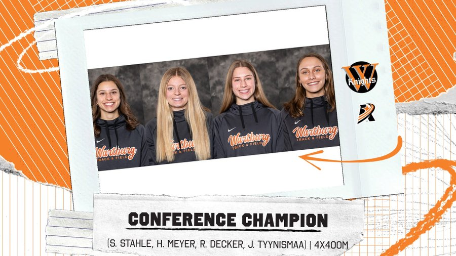 WartburgKnights's tweet photo. (S. Stahle, H. Meyer, R. Decker, J. Tyynismaa)- 4x400m https://t.co/2fqhytfxIK