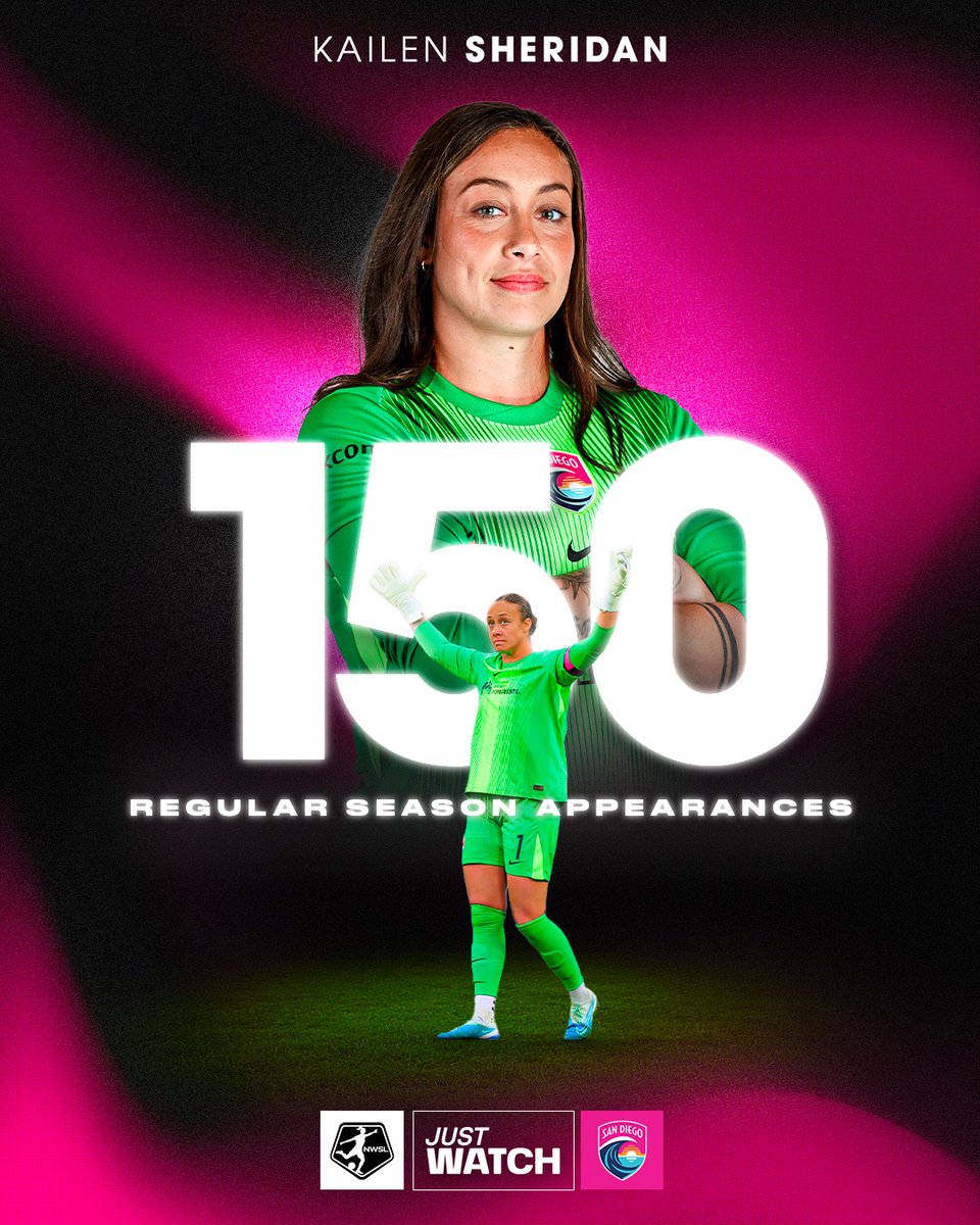 Kailen Sheridan has entered the 150 club 🌊