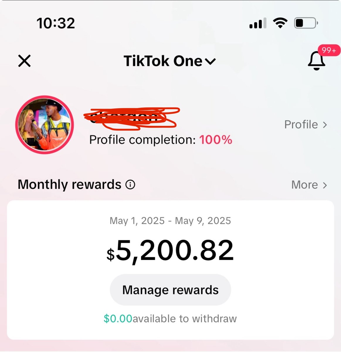 One of my students has made $5200 on just one of his tt accounts in the first 7 days on the month. Stop sleeping on making TikTok ads and just reply “ONE” to start