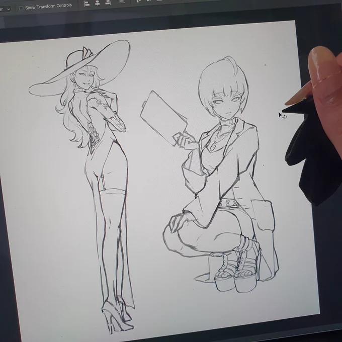 Sketchin girlies ♡ #persona5 