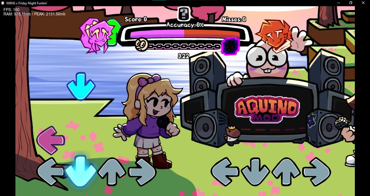 Hi Sylvee and Sylvee's community, Me and my team made a Friday Night Funkin mod called: WBNSxFNF 
And we upload a new version with one song dedicated to sylvee! I wish sylvee and all of you can play it &lt;3 
Link: gamebanana.com/mods/588411