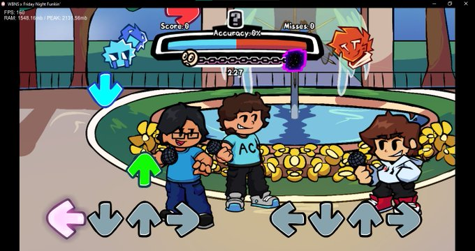 Que fue gente :v 
Acaba de salir la actualizacion del mod de fnf de los WBNS y sale el pavo junto al craft en una cancion! seria god que lo jugaran y tambien tu craftsito. 
Tu puedes alone :v 
Link: gamebanana.com/mods/588411