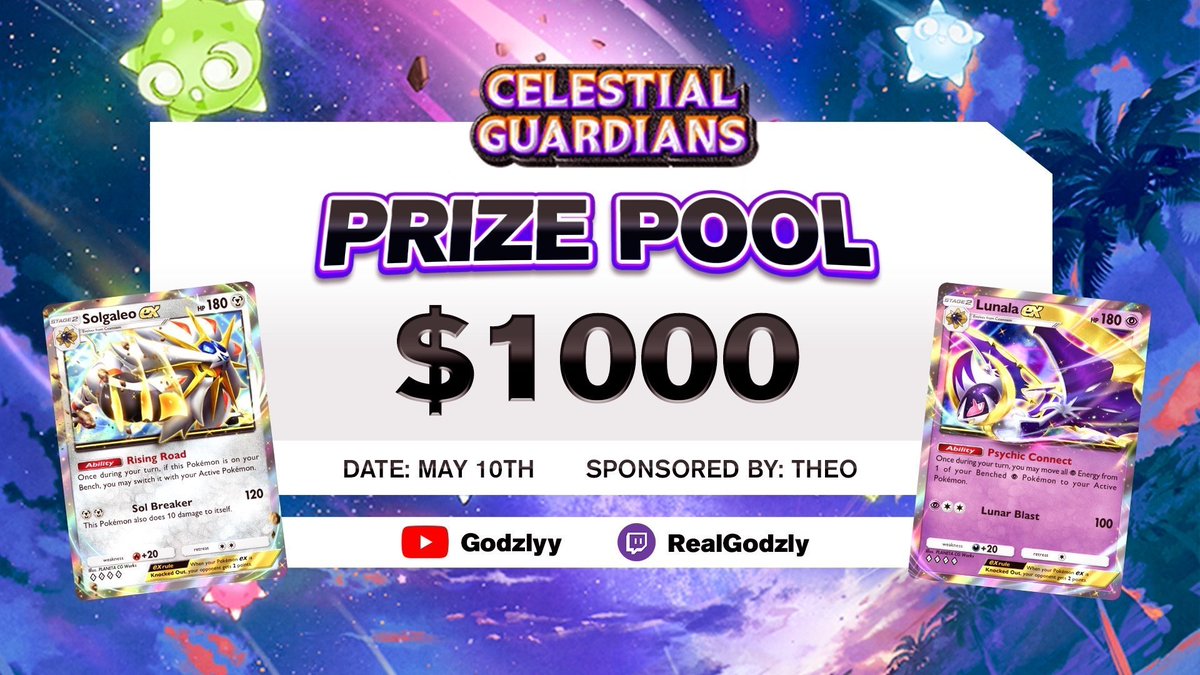 $1000 Tournament is LIVE NOW!

Thank you so much Theo for sponsoring today's tournament! ♥