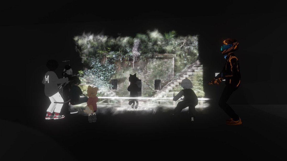 nem_ri_3's tweet image. 昨日はこちらに参加してました！
どの作品も綺麗だった、、、写真だと伝わらなくてもどかしい
 #Spatialography